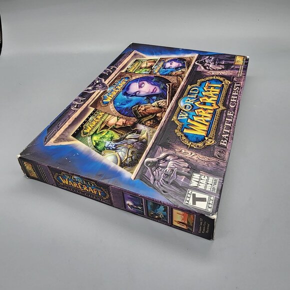 World of Warcraft Battle Chest PC/Mac Game Set w/ Expansions & Manuals - Rare! - Picture 2 of 8